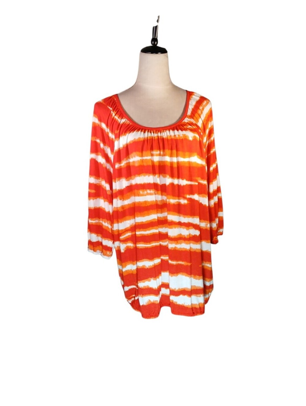 NWT Michael Kors 3/4 Sleeves Peasant Blouse Sz 1X